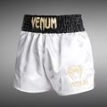 Pantaloncini da allenamento uomo Venum Classic Muay Thai bianco/oro/nero 3