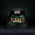 Pantaloncini da allenamento Venum Attack Muay Thai nero/verde 6