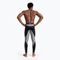 Leggings da allenamento da uomo Venum Tempest Spats nero/grigio 3