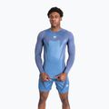 Venum Attack Rashguard da uomo a manica lunga da allenamento blu navy 2