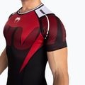 Maglietta Venum Adrenaline Rashguard SS nero/rosso da uomo 5