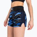 Pantaloncini da allenamento Venum Abyss Muay Thai donna blu ombra 6