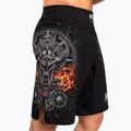 Pantaloncini da combattimento Venum Gladiator 5.0 Uomo nero/argento 4