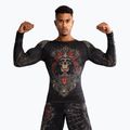 Venum Santa Muerte 5.0 Rashguard a manica lunga da uomo nero/oro profondo 4
