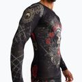 Venum Santa Muerte 5.0 Rashguard a manica lunga da uomo nero/oro profondo 6
