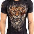 Rashguard a manica corta Venum Tiger Uomo nero/arancio neon 5