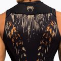 Venum Tiger Canotta Rashguard senza maniche da uomo nero/arancio neon 5
