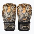 Guantoni da boxe Venum Tiger nero/arancio neon