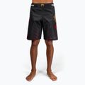 Pantaloncini da allenamento Venum X Tekken 8 da uomo - Marshall Law Fight Shorts nero/rosso/oro