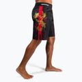 Pantaloncini da allenamento Venum X Tekken 8 da uomo - Marshall Law Fight Shorts nero/rosso/oro 4
