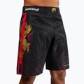 Pantaloncini da allenamento Venum X Tekken 8 da uomo - Marshall Law Fight Shorts nero/rosso/oro 5