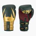 Guantoni da boxe Venum Reverso verde/oro 3