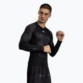 Rashguard Venum G-Fit Air a manica lunga da uomo nero profondo/sabbia del deserto 3