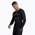 Rashguard Venum G-Fit Air a manica lunga da uomo nero profondo/sabbia del deserto 4