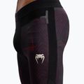 Leggings da allenamento Venum G-Fit Air Spats nero profondo/rosso fuoco da uomo 4