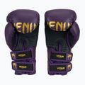 Guantoni da boxe Venum Reverso viola scuro/oro 3