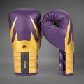 Guantoni da boxe Venum Reverso viola scuro/oro 2