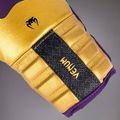 Guantoni da boxe Venum Reverso viola scuro/oro 4