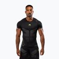 Venum Training Camp 4.0 Rashguard nero/verde maglietta da allenamento da uomo