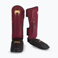Protezioni per tibia e piede da donna Venum Tactical XT Shinguards nero/bordeaux/oro 2