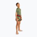 Pantaloncini da allenamento per bambini Venum Inferno Kids Muay Thai army green/orange 4