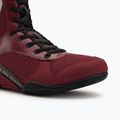 Scarpe da boxe Venum Elite, vino, mele e logo argento 7