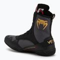 Scarpe Venum Elite Boxing stom grigio/oro con logo 3