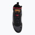 Scarpe Venum Elite Boxing stom grigio/oro con logo 5