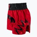 Pantaloncini da allenamento da uomo Venum Inferno Muay Thai red/charcoal grey/black 3