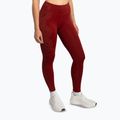 Leggings da allenamento donna Venum Serpenti burgundy/ivory