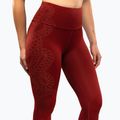 Leggings da allenamento donna Venum Serpenti burgundy/ivory 6