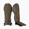 Paratibie e protezioni per i piedi Venum Impact Evo Scales Shinguards brown 2