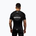 Maglietta da allenamento da uomo Venum X WOW FC Rashguards nero/grigio argento 3