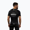 Maglietta da allenamento da uomo Venum X WOW FC Rashguards nero/grigio argento 6