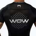 Maglietta da allenamento da uomo Venum X WOW FC Rashguards nero/grigio argento 8