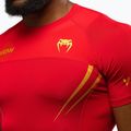 Maglietta da allenamento da uomo Venum X WOW FC Rashguards fury rosso/oro 7