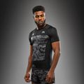 Maglietta da allenamento da uomo Venum X Polaris Rashguards nero/grigio tempesta 4