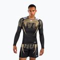 Rashguard a maniche lunghe da uomo Venum Adrenaline Rashguard black/sand