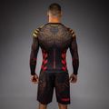 Rashguard a manica lunga da uomo Venum Quetzal Fury Rashguard black/fury red/tangerine 3