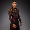 Rashguard a manica lunga da uomo Venum Quetzal Fury Rashguard black/fury red/tangerine 4
