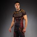 Rashguard uomo Venum Quetzal Fury Rashguard black/fury red/tangerine 3