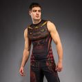 Rashguard uomo Venum Quetzal Fury Sleeveless Rashguard black/fury red/tangerine 3