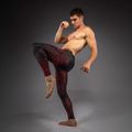 Leggings da uomo per lʼallenamento Venum Quetzal Fury black/fury red/tangerine 5