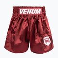 Pantaloncini da allenamento uomo Venum Classic Evo Muay Thai burgundy