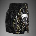 Pantaloncini da allenamento uomo Venum VTC Flames Muay Thai black/gold 4