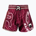 Pantaloncini da allenamento da uomo Venum x Rajadamnern Muay Thai burgundy
