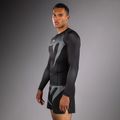 Rashguard a maniche lunghe da uomo Venum No Gi Rashguards black/silver grey 4