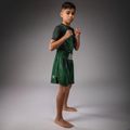 Pantaloncini da allenamento per bambini Venum Attack Kids Boxing forest green/off white 2