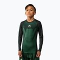 Rashguard bambino Venum Attack Kids Rashguard forest green/off white