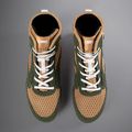 Scarpe da boxe uomo Venum Contender Boxing military green/sand 10